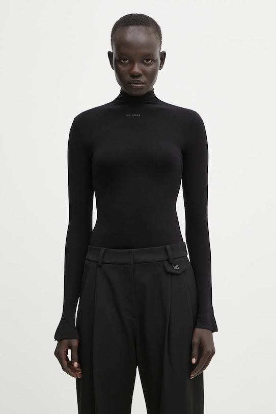 WRSTBHVR body Amber gładkie czarny W6525SB.3163