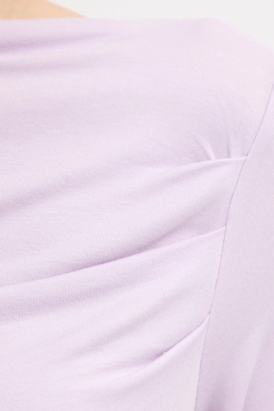 United Colors of Benetton longsleeve 37UKD10BA fioletowy