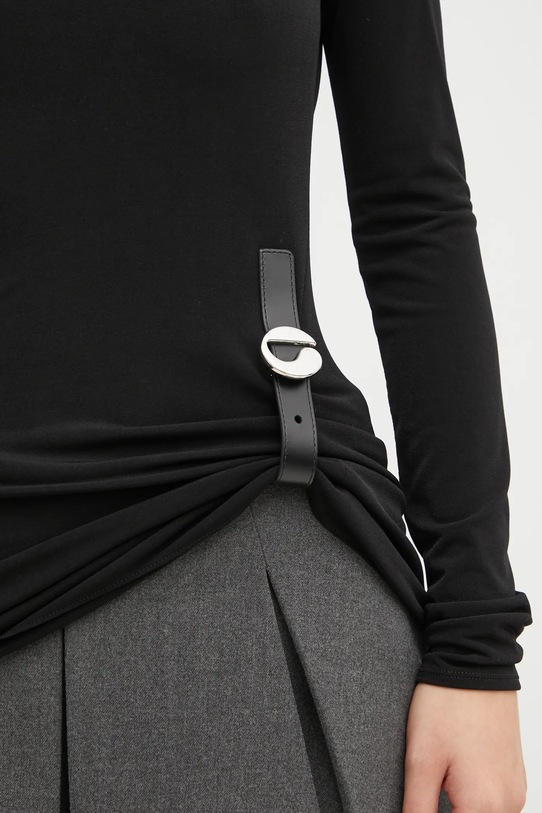 Μακρυμάνικο Coperni Suspended μαύρο COPT101F5022