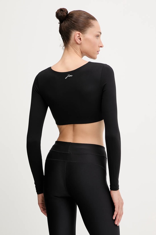 Odzież JOYINME longsleeve do jogi Core Core.Crop.Top czarny