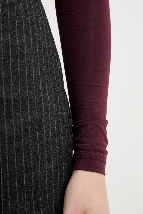 La Mania longsleeve MALENE MALENE bordowy