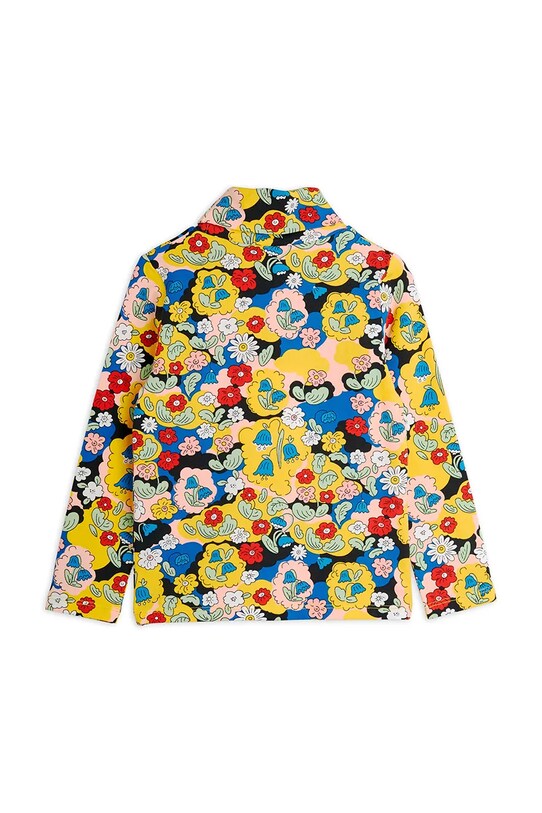Lány Mini Rodini gyerek pamut hosszú ujjú felső Flowers 2562010400 sárga