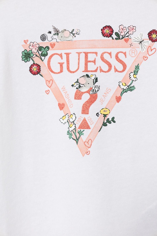 Lány Guess baba hosszú ujjú A5YI03.K6YW4.9BYA fehér