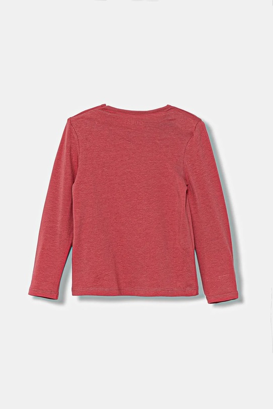 Majica z dolgimi rokavi za dojenčka Guess A5YI03.K6YW4.9BYA roza AW25
