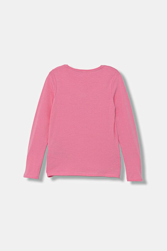 Guess longsleeve dwustronny J2YI50.K6YW1.9BYA różowy AW25