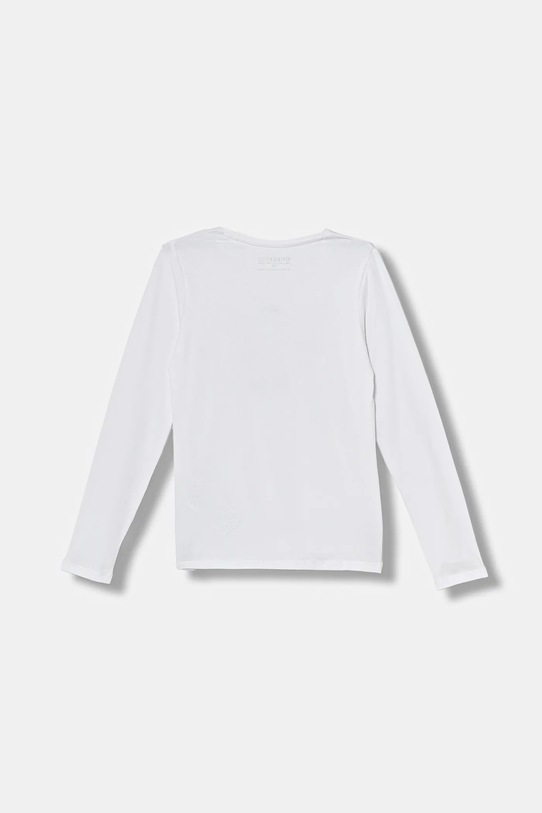 Guess longsleeve dziecięcy J5YI01.K6YW4.9BYA biały AW25