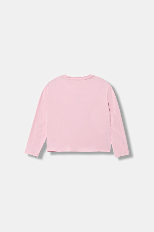 Dětské tričko s dlouhým rukávem Guess J5YI15.K6YW4.9BYA růžová AW25