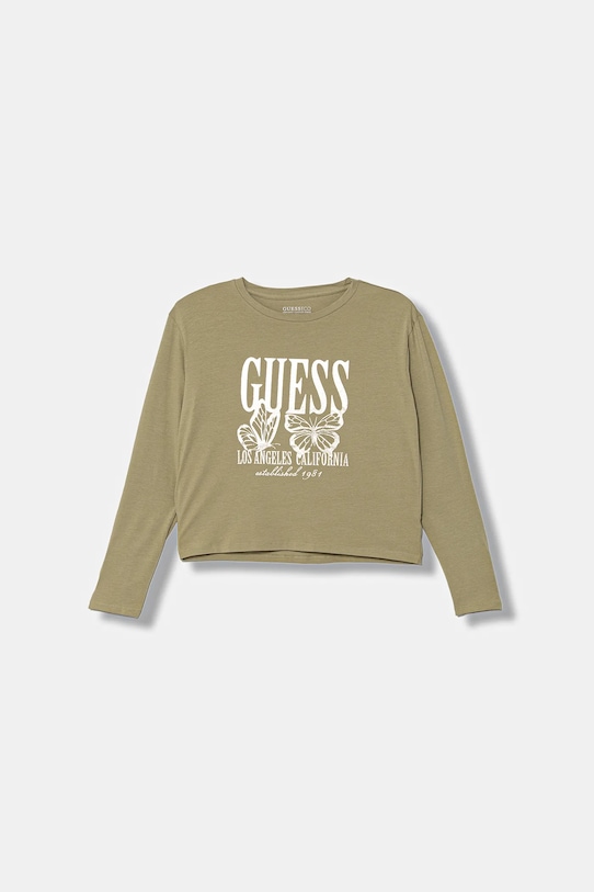 Guess longsleeve copii print verde J5YI32.K6YW4.9BYA