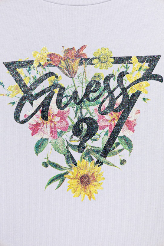 Dziewczynka Guess longsleeve dziecięcy J5YI36.K6YW4.9BYA biały