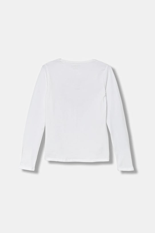 Tričko s dlouhým rukávem Guess J5YI38.K6YW4.9BYA bílá AW25