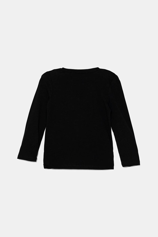Guess longsleeve dziecięcy K4RI30.K6YW1.9BYA czarny AW25