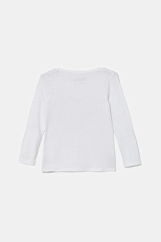 Дитячий лонгслів Guess K5YI07.K6YW4.9BYA білий AW25