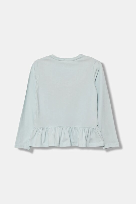 Guess longsleeve bawełniany dziecięcy K5YI08.K6YW4.9BYA niebieski AW25