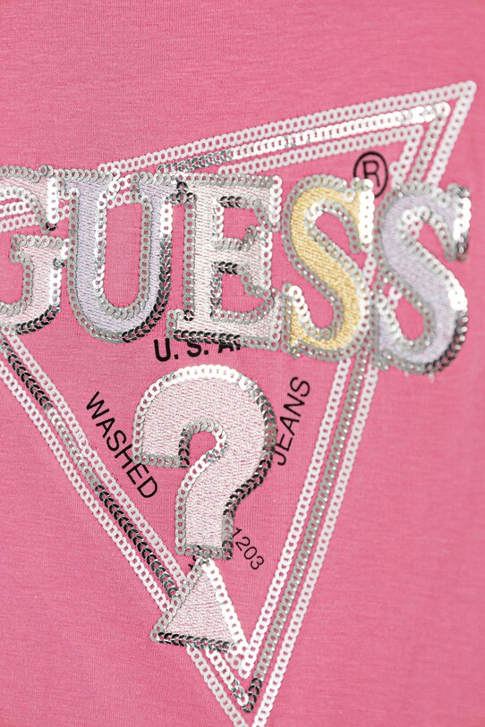 Κοριτσίστικα Παιδικό μακρυμάνικο Guess K5YI10.K6YW4.9BYA ροζ