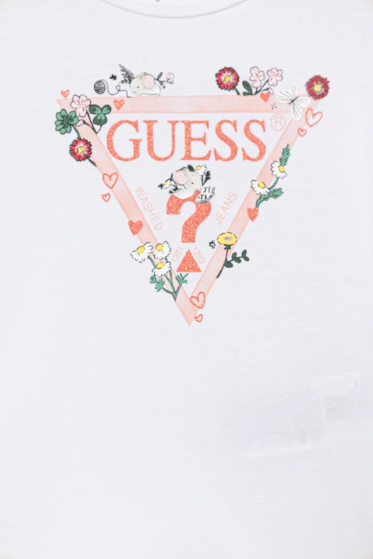 Fete Guess longsleeve copii K5YI16.K6YW4.9BYA alb