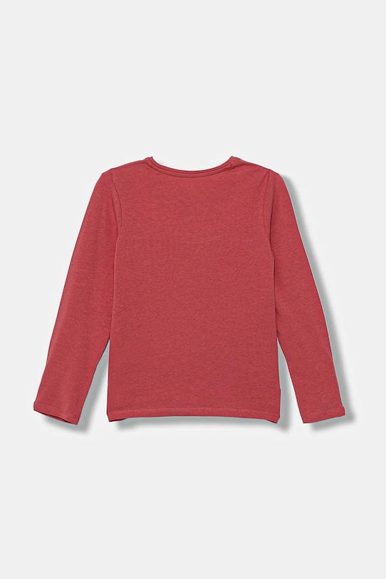 Guess longsleeve dziecięcy K5YI16.K6YW4.9BYA różowy AW25