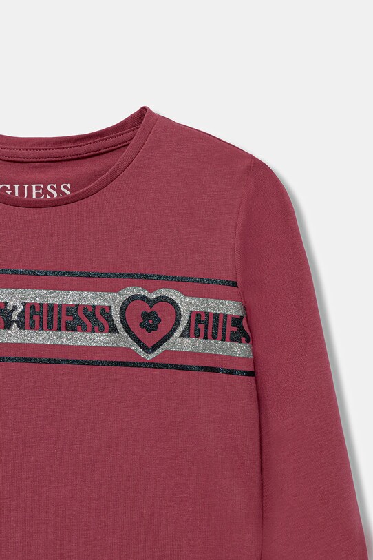 Fete Guess longsleeve copii K5YI23.K6YW4.9BYA roz