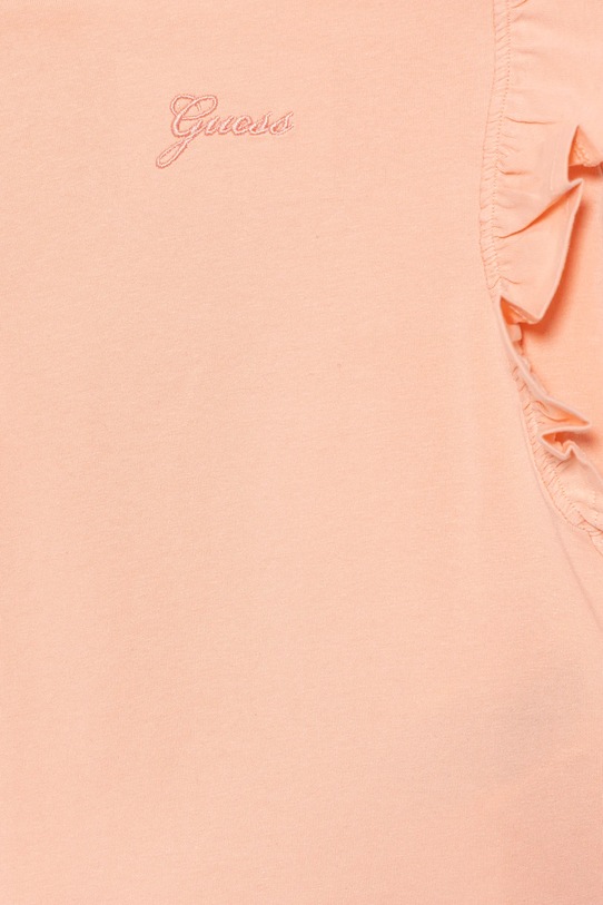 Dziewczynka Guess longsleeve dziecięcy K5YI25.K6YW4.9BYA pomarańczowy
