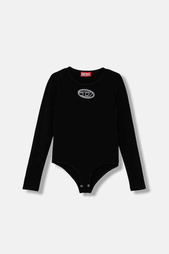 Dětské body Diesel BALAT T-SHIRT kulatý černá J02433