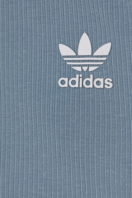 Deklice Otroška dolga majica adidas Originals JW2599 modra