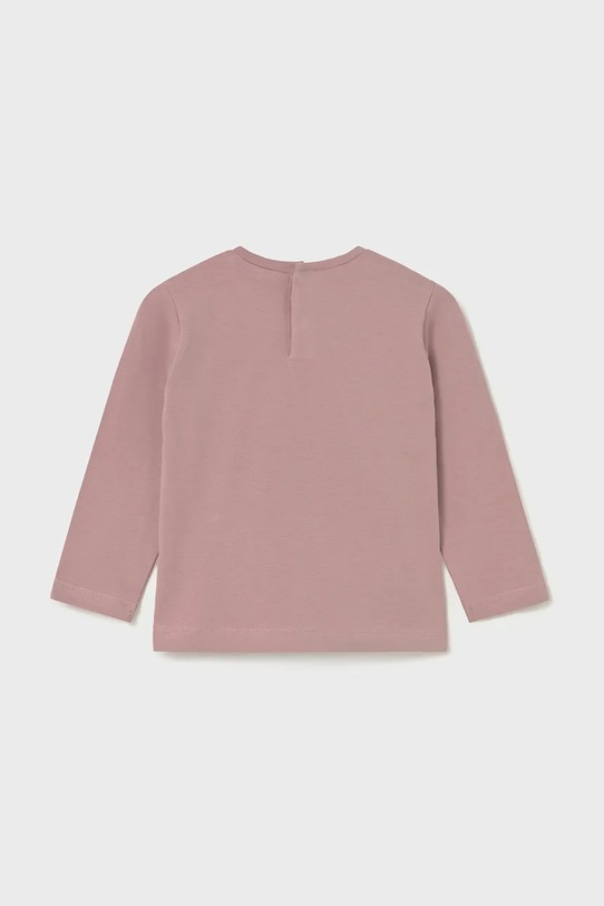Mayoral longsleeve dziecięcy 116.4D.Baby.9BYA różowy AW25