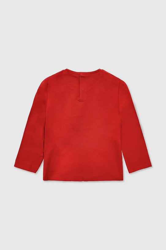 Mayoral longsleeve dziecięcy 116.4D.Baby.9BYA czerwony AW25