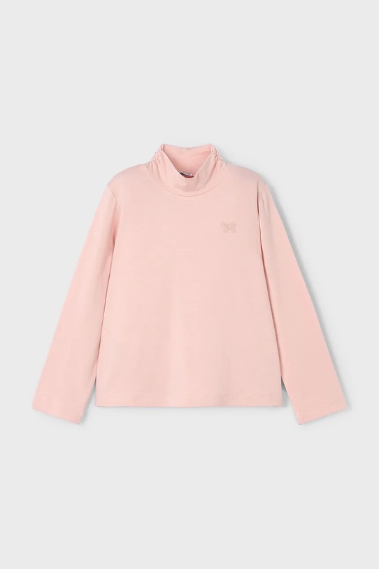 Mayoral longsleeve półgolf różowy 145.6K.Mini.9BYA