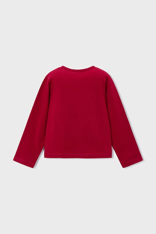 Mayoral longsleeve din bumbac 178.6K.Mini.9BYA rosu AW25