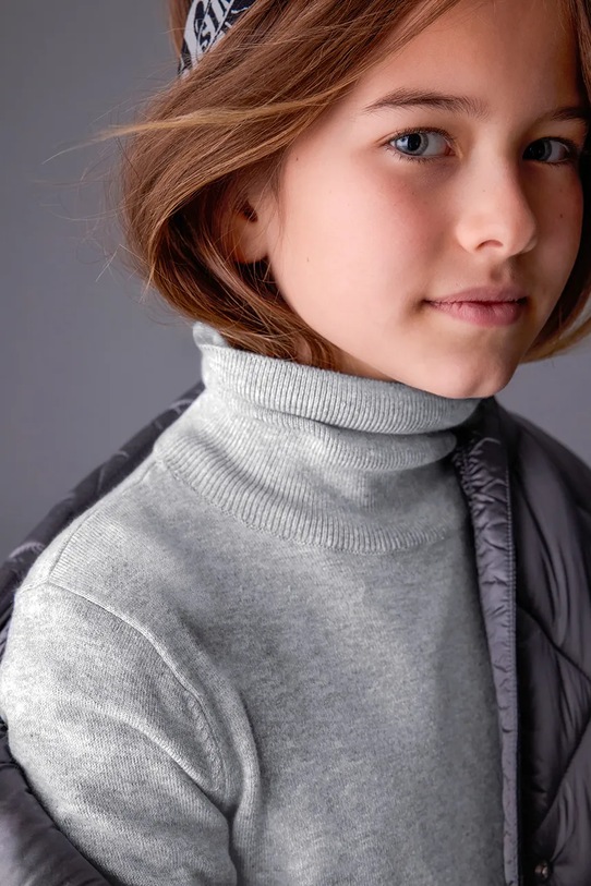 Mayoral sweter 345.8B.Junior.9BYA szary