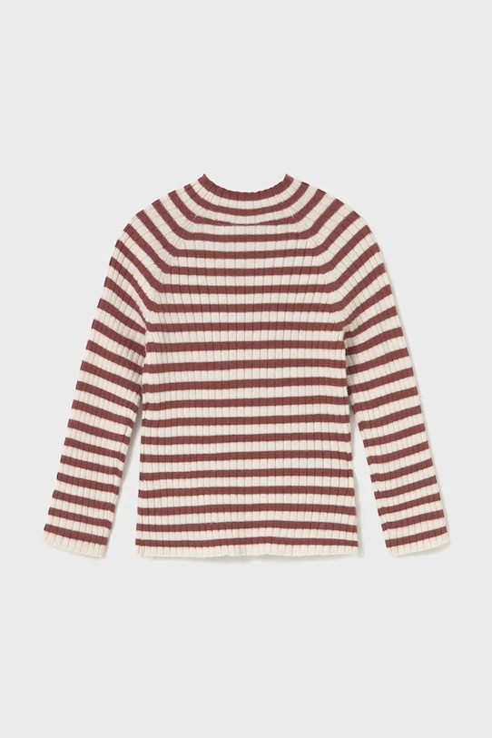 DÍVKA Kojenecké tričko s dlouhým rukávem Mayoral 2074.4K.Baby.9BYA červená