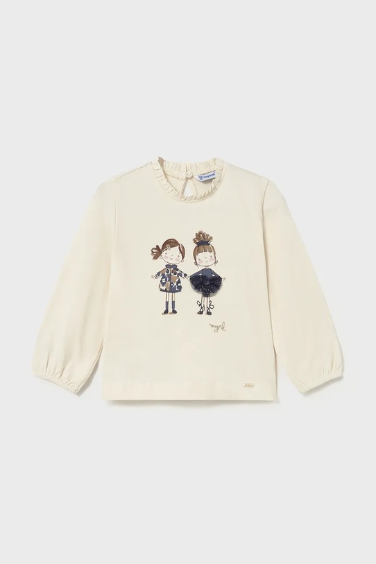 Mayoral longsleeve bebeluși print albastru 2075.4A.Baby.9BYA