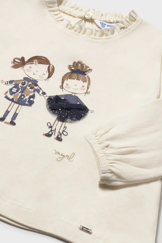 Fete Mayoral longsleeve bebeluși 2075.4A.Baby.9BYA albastru