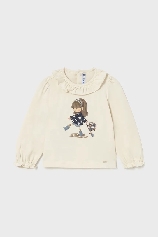 Mayoral longsleeve copii print albastru 2076.4C.Baby.9BYA