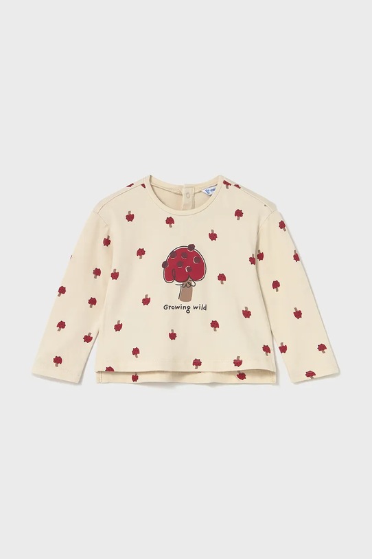 Mayoral longsleeve z elastanem czerwony 2077.4F.Baby.9BYA