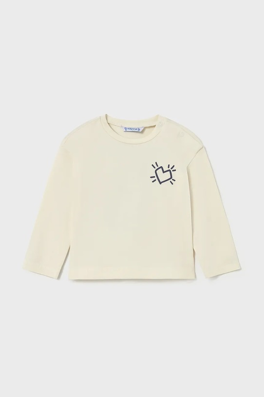 Mayoral longsleeve bebeluși print alb 2079.4H.Baby.9BYA