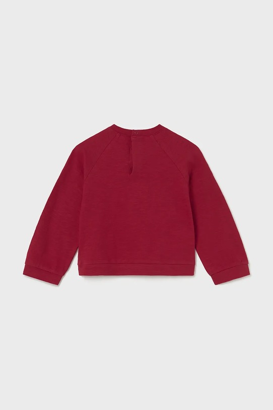Fete Mayoral longsleeve din bumbac 2080.4J.Baby.9BYA rosu