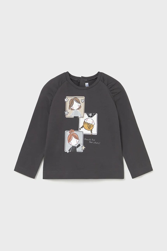 Mayoral longsleeve z elastanem szary 2081.4L.Baby.9BYA