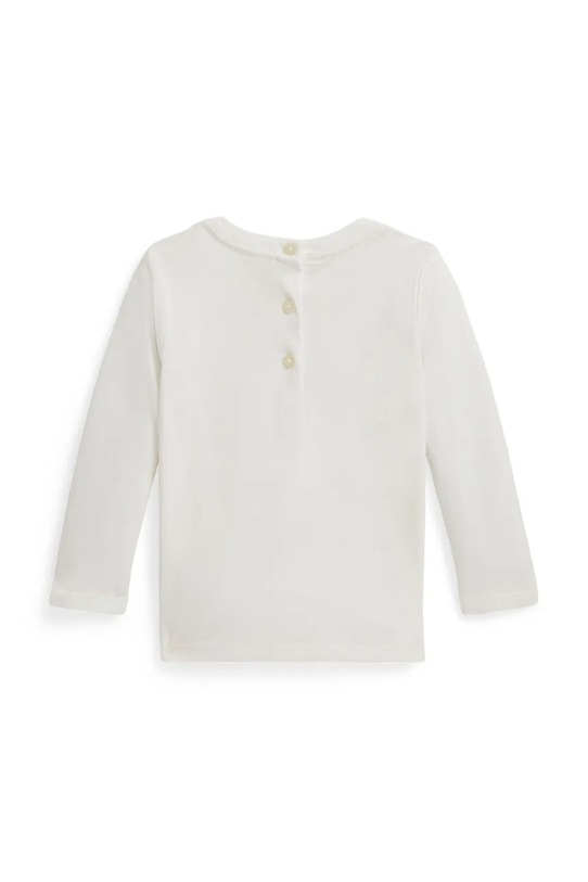 Polo Ralph Lauren longsleeve bawełniany niemowlęcy 310P00435001 beżowy AW25
