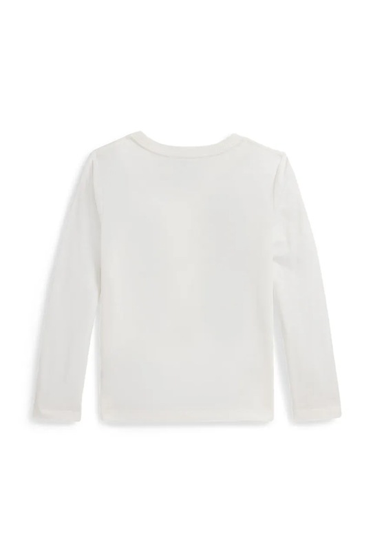 Polo Ralph Lauren longsleeve bawełniany dziecięcy 312P00435001 beżowy AW25
