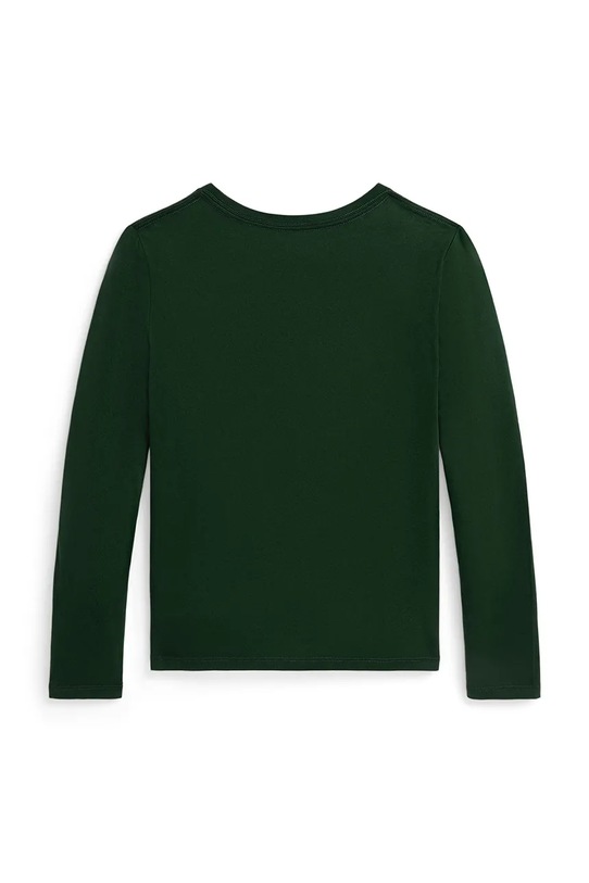 Παιδικό βαμβακερό μακρυμάνικο Polo Ralph Lauren 313P00435500 πράσινο AW25