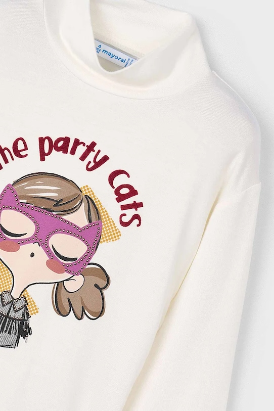 Dziewczynka Mayoral longsleeve 4002.6H.Mini.9BYA beżowy