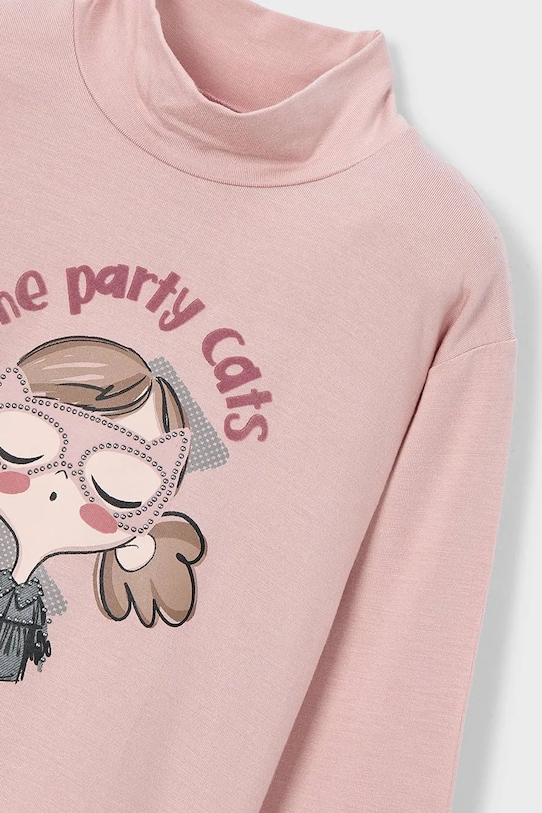 Dziewczynka Mayoral longsleeve 4002.6H.Mini.9BYA różowy