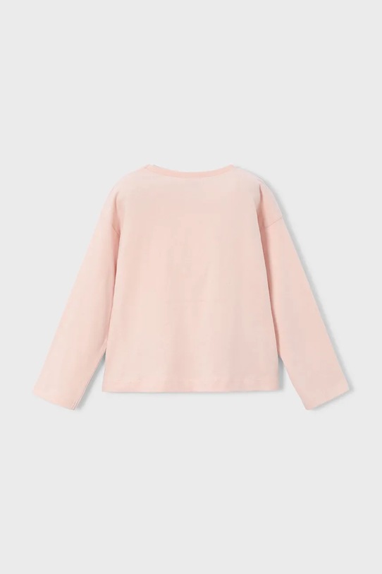Mayoral longsleeve dziecięcy 4004.6C.Mini.9BYA różowy AW25