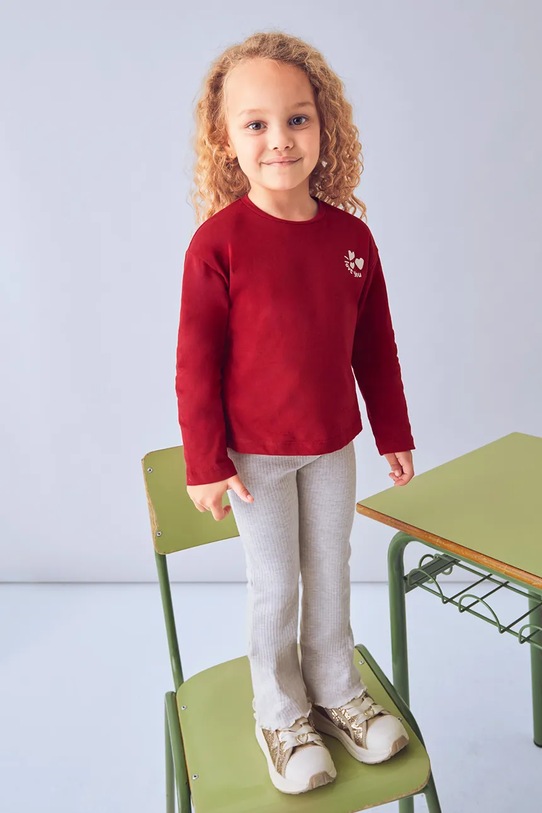 Mayoral longsleeve bawełniany dziecięcy 4005.6C.Mini.9BYA