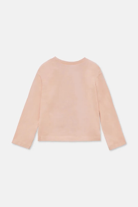 Mayoral longsleeve bawełniany 4009.6J.Mini.9BYA różowy AW25