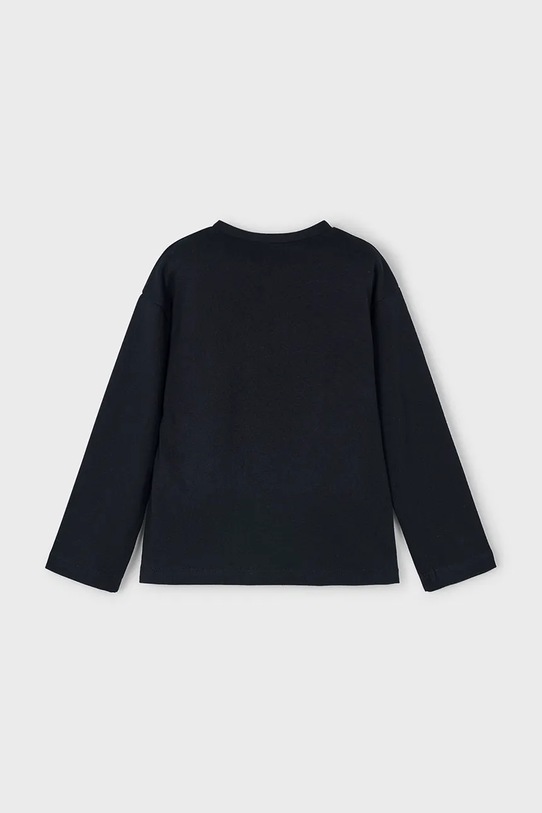 Dziewczynka Mayoral longsleeve bawełniany 4010.6J.Mini.9BYA czarny