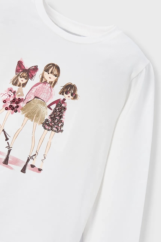 Tričko s dlhým rukávom Mayoral ružová 4011.6L.Mini.9BYA