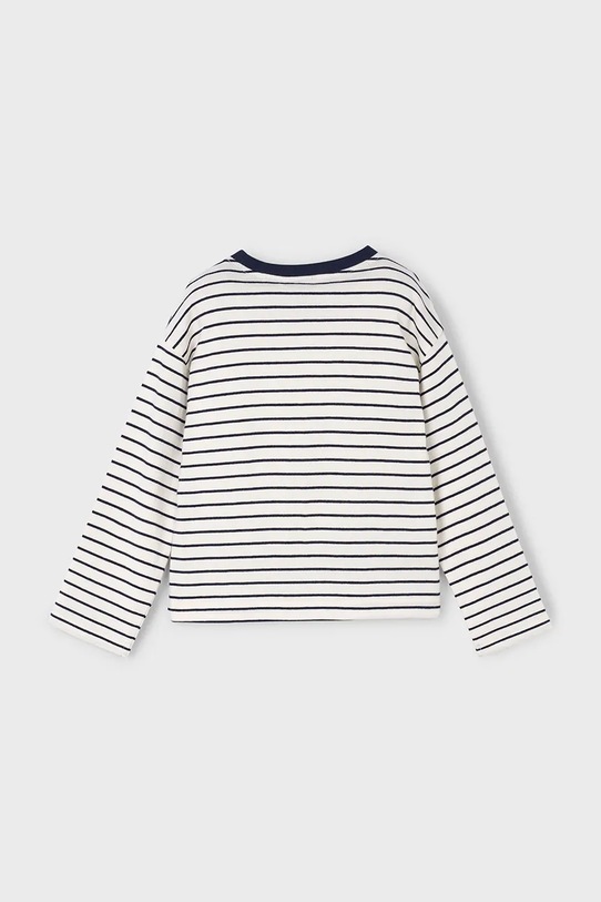 Dziewczynka Mayoral longsleeve bawełniany 4013.6N.Mini.9BYA niebieski