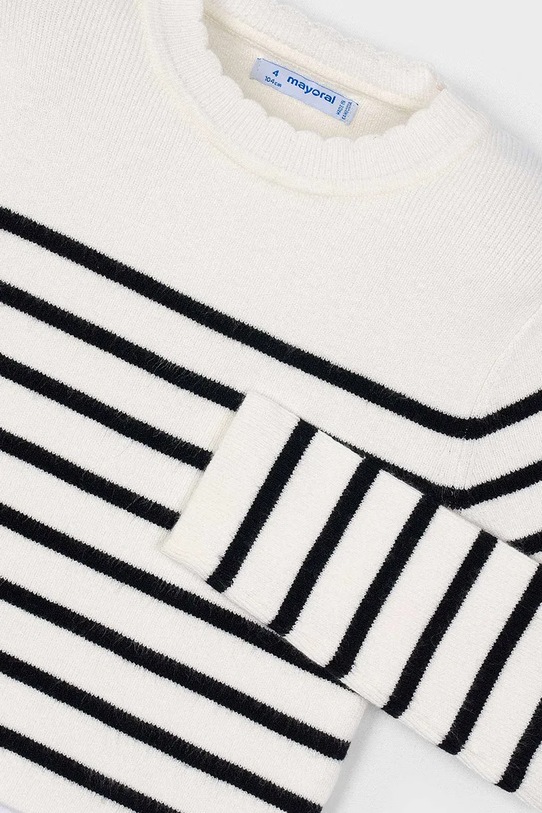 Бавовняний светр Mayoral бежевий 4014.6F.Mini.9BYA