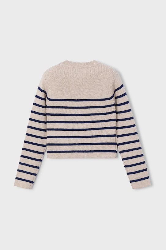 Bavlnený sveter Mayoral 4014.6F.Mini.9BYA béžová AW25